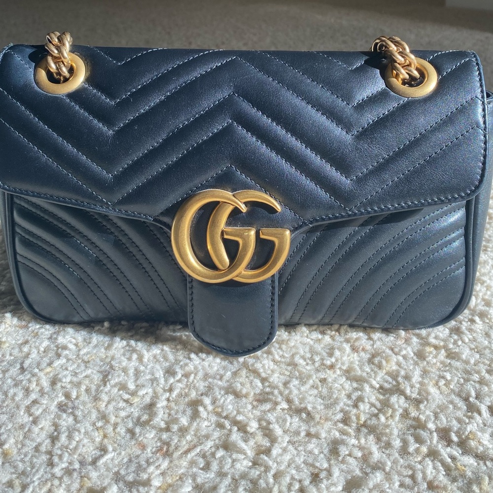GG Marmont matelassé mini bag